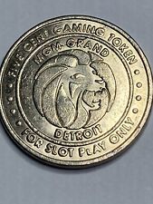 MGM Grand Casino Detroit, MI 5 Cent Gaming Slot Token 20mm (#ag1) picture