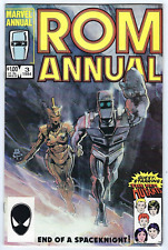 Marvel Comics ROM ANNUAL #3 first printing Bill Sienkiewicz cover picture