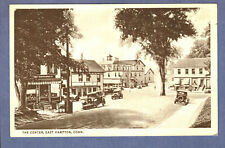 Postcard The Center East Hampton Connecticut CT Vintage Cars c 1920s picture