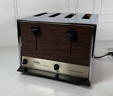 NICE Vintage Retro Astra by Toastmaster 4 Slice Pop-Up Toaster Chrome D130 picture