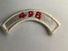 498th Engineer Special Brigade Tab US Army Patch picture