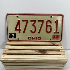 1979-80 Vintage Ohio License Plate Tag 473761 - Allen County picture