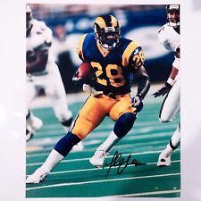 Marshall Faulk HOF Signed 8x10 St Louis Rams Photo Autograph Los Angeles picture
