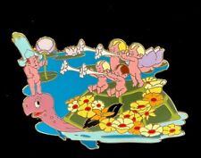 Rare LE 100 Disney  Pin 80th Anniversary Silly Symphonies Water Babies picture