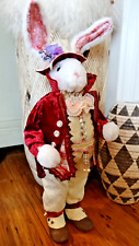 Elegant Boy Easter Bunny With Bling By The Cottontail Collection 24 Inches Tall picture