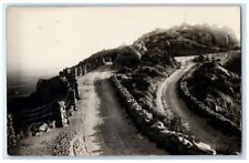 c1910's Road To Mount On Mt. Rubidoux Riverside CA RPPC Photo Postcard picture