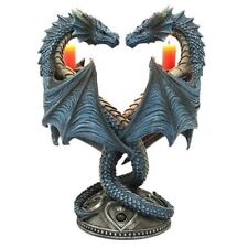PT Pacific Trading Double Dragon Hand Painted Candle Holder picture