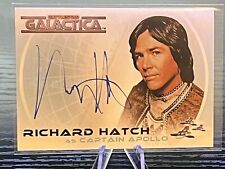 Battlestar Galactica Richard Hatch as Capt Apollo Autograph Card picture