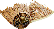 16.5ft x 16 Straw Roof Thatch-Mexican Style Artificial Palm Thatch Rolls Tiki x picture