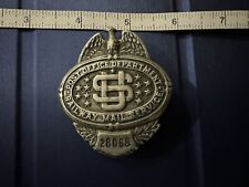 Vintage USPS Post Office U.S. Mail Antique Obsolete Badge Railway Mail Service picture