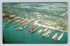 Newport News VA-Virginia, Newport News Shipbuilding & Drydock Vintage Postcard picture