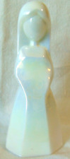 Vintage Mosser Glass Vi Hunter Jenny Doll Figurine Snowflake  1979  4 1/4