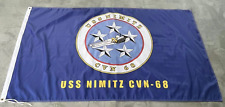 USN USS Nimitz CVN-68 3x5 ft Flag Banner picture