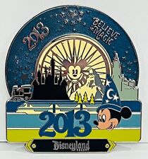 Disney DLR Believe in Magic 2013 Retro Art Jumbo Spinner pin - RARE -HTF LE300 picture