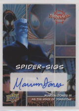 2022 Spider-Man Into the Spider-Verse Auto Marvin Jones III Tombstone Torso B picture