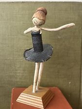 Vintage 1950s ballerina dancer rope figurine doll picture