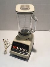Vintage Osterizer 10 Cycle Blend Pulse Matic Imperial Blender Retro Tested picture