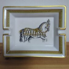 Very good condition HERMES Ashtray Horse 18.5cm x 15cm No Box from japan picture