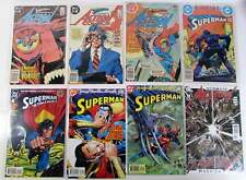 Mixed Lot of 8 #Action 577,571,497,Annual 9,11,Superman 0,216,207 DC 1986 Comics picture