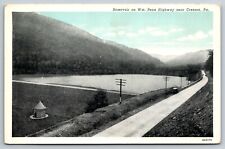 Cresson Pennsylvania PA Reservoir On William Wm Penn Highway Postcard picture