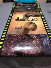 HTF WALT DISNEY'S Movie DINOSAUR  Double Sided Poster Huge 25x55 picture