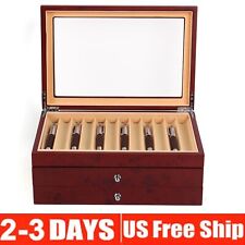 Fountain Pen Wood Display Box 34 Slot Organizer Storage Collector Box Case Gift picture
