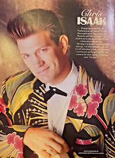 1990 Vintage Magazine Illustration Musician Chris Isaac picture