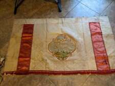 Antique Antepedium/ Altar Frontal with Hand Done Embroidery picture