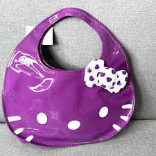 Sanrio Hello Kitty Bag 2011 Purple Hand Bag Purse Tote Rare New picture