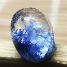 1.8Ct Very Rare NATURAL Beautiful Blue Dumortierite Quartz Crystal Pendant picture