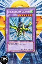 Gaia the Dragon Champion LOB-125 Secret Rare Yugioh Card 4  REVERSE HOLO picture