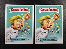 Gordon Ramsay Hell's Kitchen Spoof Garbage Pail Kids 2 Card Set picture