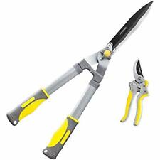 2pcs Professional Hedge Clippers 23.6'' Heavy Duty Hedge Shears 8.3'' Cut Easy  picture