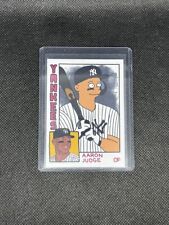 THE SIMPSONS Homer At The Bat Custom Baseball Card Aaron Judge Yankees picture