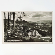 Palace Sanatorium Semmering RPPC Postcard 1970s Austria Hotel Mountains C3254 picture