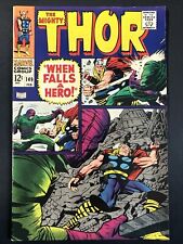 The Mighty Thor #148 Vintage  Marvel Comics Silver Age 1968 1st Print F/VF *A3 picture