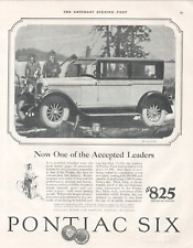 1926 PONTIAC Native American SEDAN antique print ad automobile car motorcar hunt picture
