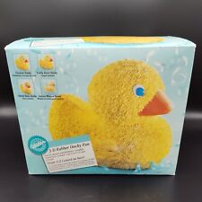 Wilton 3-D Rubber Ducky Stand-Up Cake Pan Duck  2105-2094 Instructions Vintage picture