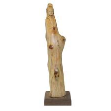 Chinese Cypress Wood Carved Bodhisattva Kwan Yin Tara Statue ws1022 picture