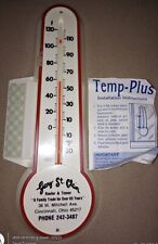 Vintage Morco THERMOMETER GARY ST CLAIR ROOFING CINCINNATI OHIO @11