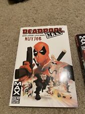 Deadpool MAX Deluxe Hardcover HC (Nut Job Second Cut Lapham Kyle Baker X-Men) picture