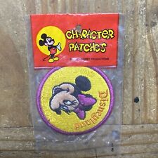 Sealed Antique Vintage Walt Disney World Minnie Mouse 3” Character Patch Lot E picture