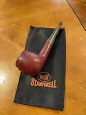 NOS STANWELL ROYAL DANISH ESTATE PIPE 87 BILLIARD W/BAG UNSMOKED Gorgeous Grain picture