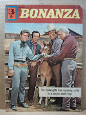 Bonanza #3 Four Color #1283 (Dell Comics, Feb-April 1962) VG+ picture