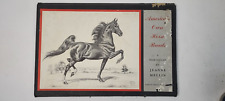 VINTAGE AMERICA'S OWN HORSE BREEDS ~ A PORTFOLIO BY JEANNE MELLIN ~ 1962 picture