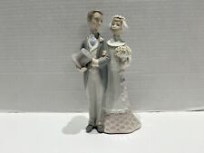 Lladro Vintage Bride and Groom 4808 Couple Getting Married Retired Figurine picture