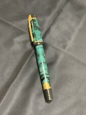 Waterman Phileas Fountain Pen Marbled Green As Is Unknown If It Works picture