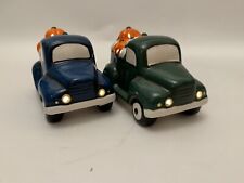 Halloween Fall Pumpkin Picking Pick-Up Blue Truck Lights Up New With Tag picture