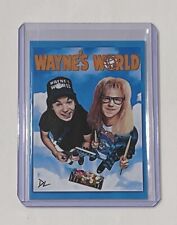 Wayne’s World Limited Edition Artist Signed “Wayne & Garth” Trading Card 3/10 picture