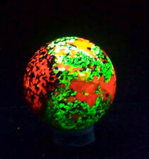 Fluorescent Calcite and Willemite 35mm Sphere for Collection 6135A picture